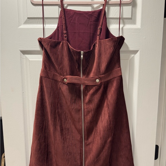 Sugarlips Burgundy Mini Dress - Picture 2 of 4